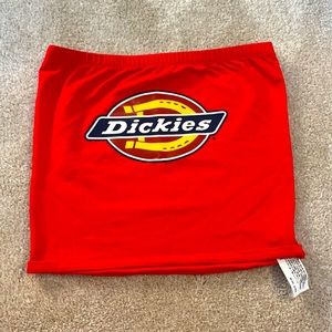 Red Dickies Tube Top
